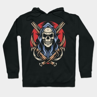 Grim Reaper tattoo art Hoodie